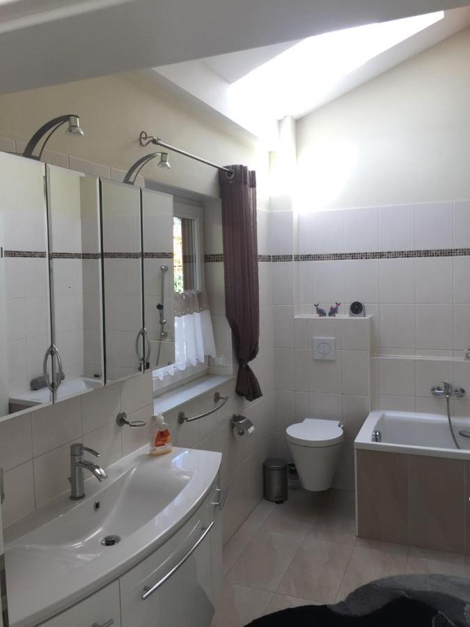 Ruhiges Ferienhaus Wandlitz Eksteriør bilde