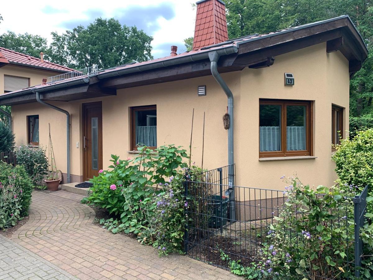 Ruhiges Ferienhaus Wandlitz Eksteriør bilde