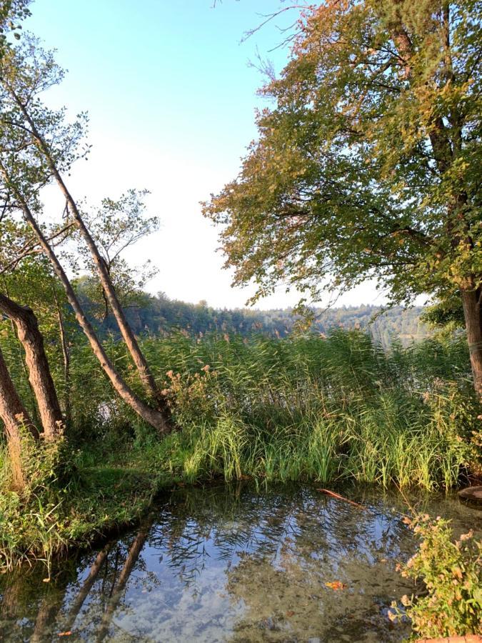 Ruhiges Ferienhaus Wandlitz Eksteriør bilde