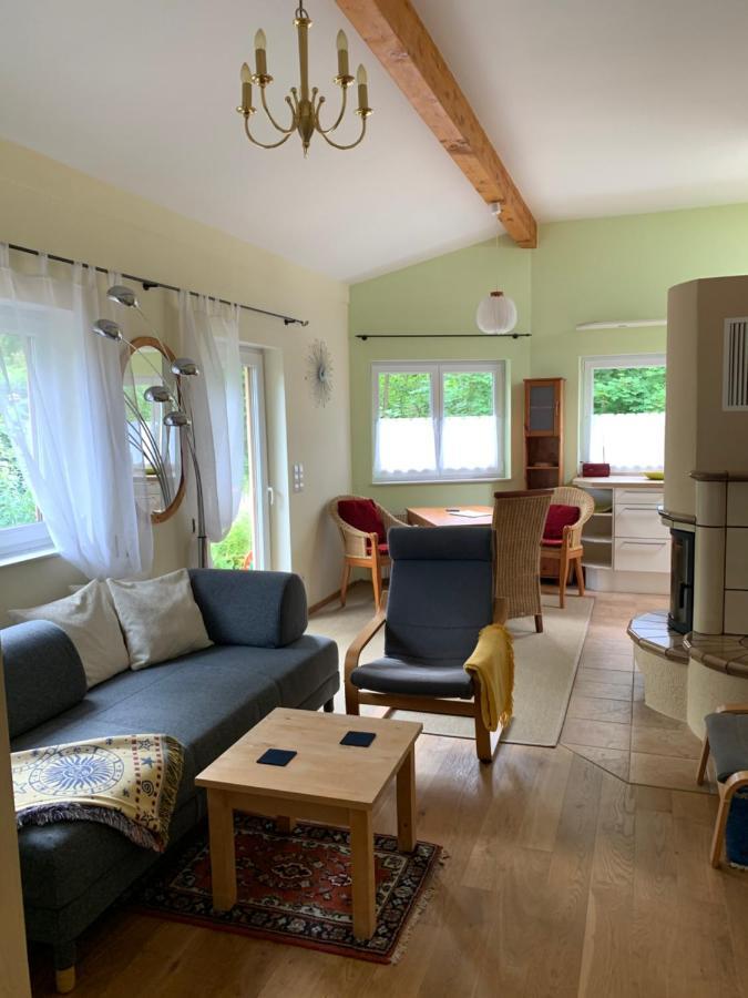 Ruhiges Ferienhaus Wandlitz Eksteriør bilde
